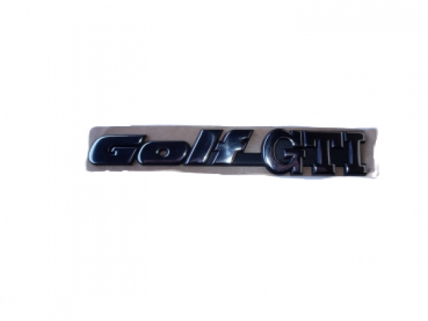 "Golf GTI" Schriftzug/Emblem für Heck 1H6 853 687 AD Z10 Golf 3 GTI